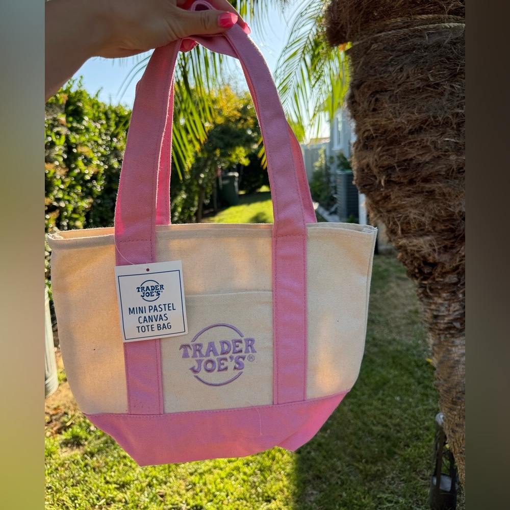 Trader Joe’s Pink Mini Tote